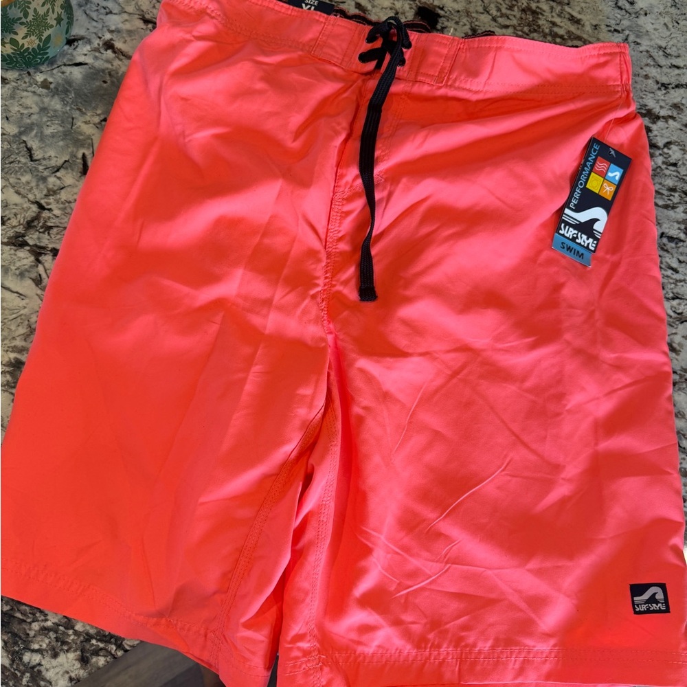 Quiksilver Neon Pink Swim Shorts